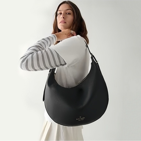 Kate Spade Elegant Black Hobo Bag - Picture 2 of 4